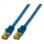 EFB-Elektronik RJ45 komutācijas kabelis Cat.6A S/FTP LSZHCat.7 neapstrādāts kabelis zils 1,5m Ražotājs: EFB Elektronik (MK7001.1,5BL)