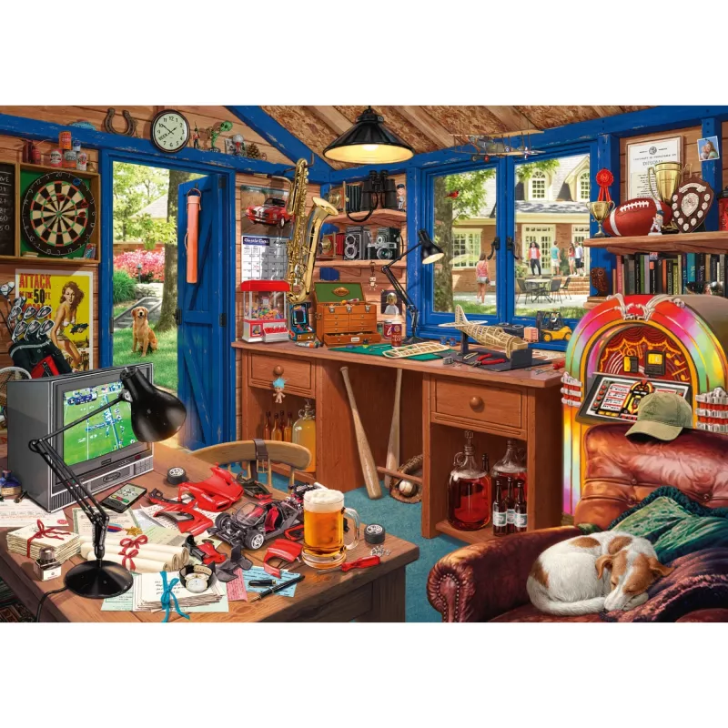 Steve Read: Secret Puzzle - Vaters Workshop (1000 gab.)