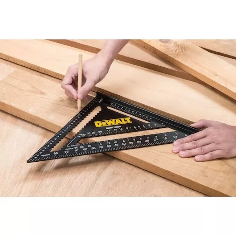 Lineāls DeWALT DWHT25228-0 300 mm Alumīnijs Melns Dzeltens