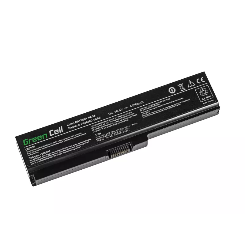 Baterija zaļa Cell TS03V2 priekš Toshiba Satellite A660 C650 C660 C660D L650 L650D L655 L670 L670D L675