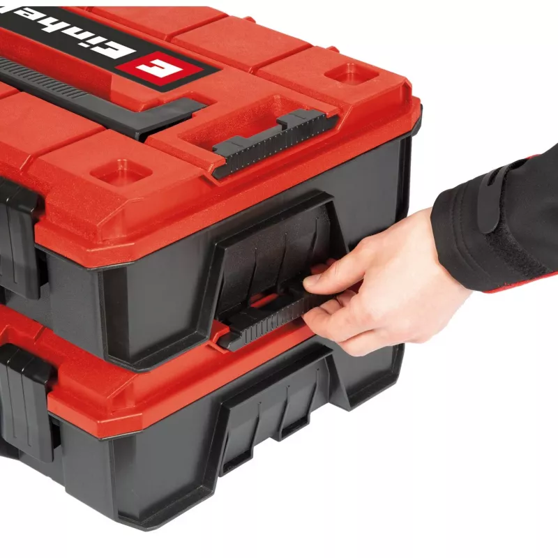 Tool Case Einhell E-Case S-F Melns Red