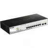 D-Link DGS-1210-10P Pārvaldāms L2 Gigabitu Ethernet (10/100/1000) Power over Ethernet (PoE) 1U Melns