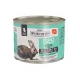 Mitrā kaķu barība wiejskazagroda Monobiałkowa Rabbit 200 g — viena proteīna mitrā barība, trusis, junioriem, 200 g, bez lipekļa un sojas