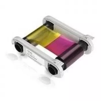 Evolis High Trust YMCKO krāsu lente — lente — 1 x krāsains (ciāna, fuksīna, dzeltena, sveķu melna, caurspīdīgs pārklājums) — 250 kartēm (R5F005EAA)