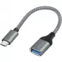 LogiLink USB 3.2 Gen1 Type-C adapteris C/M uz USB-A/S OTG alumīnija 0,15 m