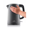 ETA Tējkanna | ETA859590020 EDITA | Elektriskā | 2200 W | 1,5 L | Nerūsējošais tērauds | 360° grozāma pamatne | Pelēka