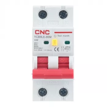 Noplūdes strāvas automātiskais slēdzis HiSmart NV821907 32A 30mA