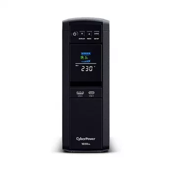 CyberPower CP1600EIPFCLCD nepārtrauktās barošanas avots (UPS) Line-Interactive 1,6 kVA 1000 W 6 maiņstrāvas izejas