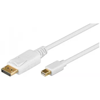 Wentronic Goobay DisplayPort uz mini DisplayPort adaptera kabelis 1.2, 1 m - Mini DisplayPort spraudnis > DisplayPort spraudnis (52858)
