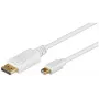 Wentronic Goobay DisplayPort uz mini DisplayPort adaptera kabelis 1.2, 1 m - Mini DisplayPort spraudnis > DisplayPort spraudnis (52858)
