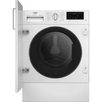 Veļas mazgājamā-žāvējamā mašīna BEKO B5DBT68547W iebūvējama, 8 kg mazgāšana / 5 kg žāvēšana, 1400 apgr./min