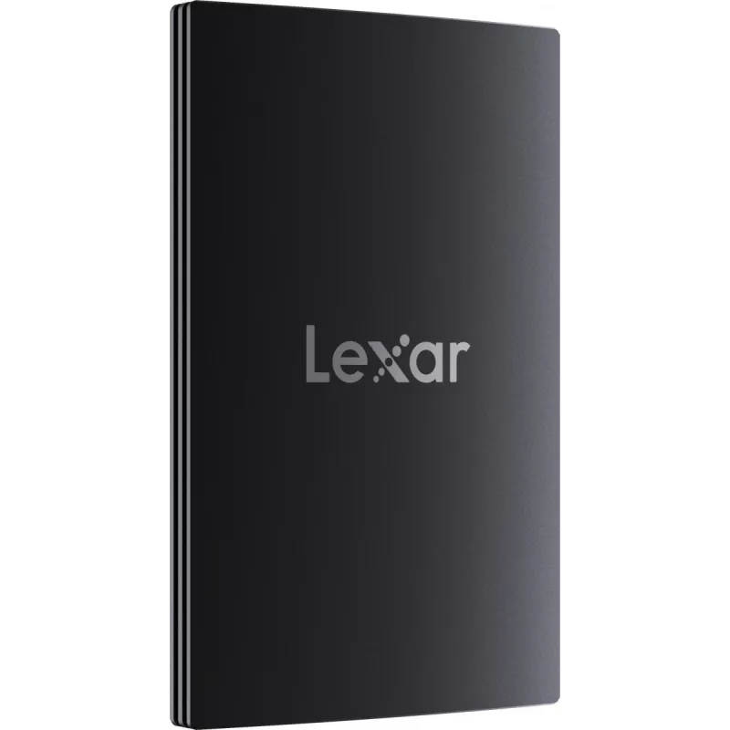 Portatīvais SSD Lexar SL500 1 TB — USB Type-C, USB 3.2 Gen 2x2, līdz 2000 MB/s, alumīnija korpuss, 0,043 kg, melna