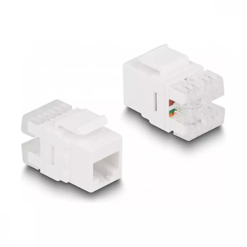 DeLOCK Keystone LSA komplekts RJ45 RJ11 Cat.6 melns klipšu turētājs