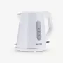 Elektriskā tējkanna SEVERIN 1 L 2200 W balta — bezvada, 360° pamatne, slēpts sildelements