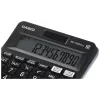 Galda kalkulators CASIO MJ-120D PLUS — pamata 12 ciparu, baterija/saules enerģija, 35 taustiņi, nodokļu aprēķins un kvadrātsakne, melns