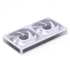 JONSBO ZB-240W 2x120mm ARGB PWM Korpusa ventilatori - Balti