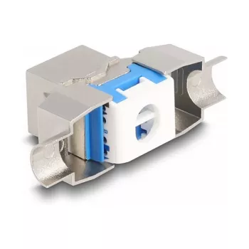 DeLOCK Keystone Module RJ45 jack to LSA Cat.8.1 toolfree plakans Metallic