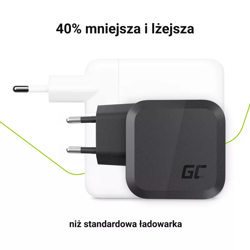 Iekštelpu lādētājs zaļa Cell CHARGC08