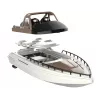 Amewi 26101 tālvadāms RC modelis Laiva Elektromotors (26101)