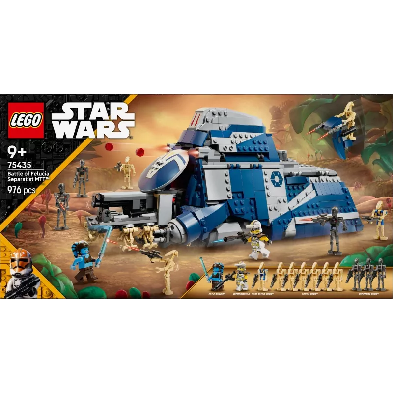 Star Wars 75435 Separatist MTT (Multi-Troop Transport) no Felucijas kaujas