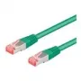 Tīkla kabelis Goobay 1.5m CAT6a-150 zaļš