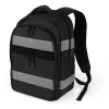 DICOTA Hi-Vis V2 mugursoma, melna, 320 x 220 x 455 mm, PET, TPU