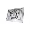 Aizmugures plāksne Alphacool 10269 akrils alumīnijs hroms varš neilons melna 155.5x235.9x34mm