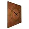 NeXtime klok 3112br Wood Square, 50x50 cm, sienas, brūns