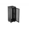 Lanberg FF01-6632-23BL rack cabinet 32U Freestanding rack Melns
