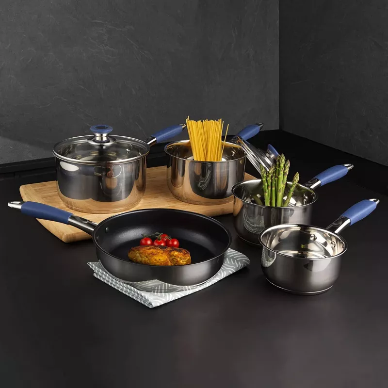 Trauku komplekts Russell Hobbs RH01179EU, 5 gabali, zils