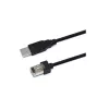 Newland CBL026U kabeļa savienotāju pārveidotājs RJ-45 USB-A Melns 2m