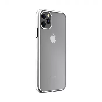 Aizsargājošs ciets maciņš Devia Glimmer sērija iPhone 11 Pro, sudraba, polikarbonāts