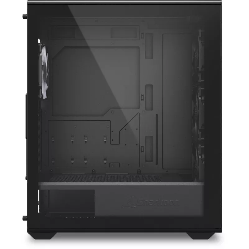 Datora korpuss Sharkoon VK4 Rainbow ATX Melns