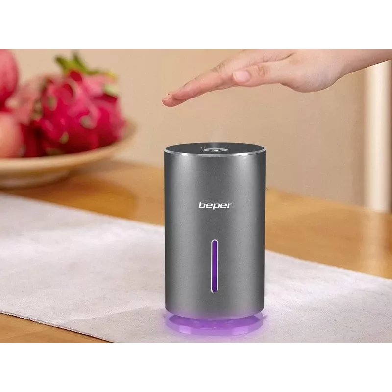 Beper P201UTP010 automātisks roku dezinfekcijas izsmidzinātājs (atomizators), infrasarkanais sensors, 135 ml, uzlādējams