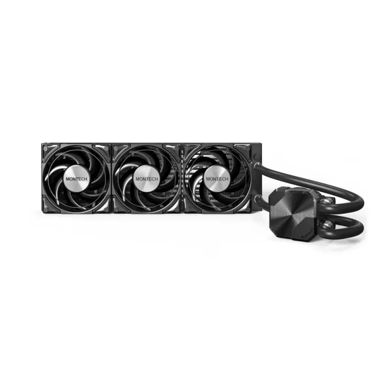 CPU dzesētājs ar vairākām ligzdām, melns/HYPERFLOW SILENT360(B) MONTECH