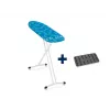 Gludināmais dēlis Leifheit Air Board L Solid Shoulder 130 x 38 cm, augstums 76–100 cm, maisiņš, balts