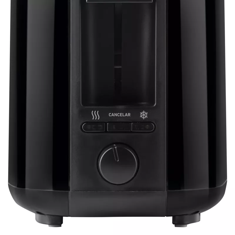 Tosteris Jata JETT1585 2-šķēlīšu 1400 W melns pogas grozāmais 230 V spraugas platums 25 cm spraugas dziļums 3 cm