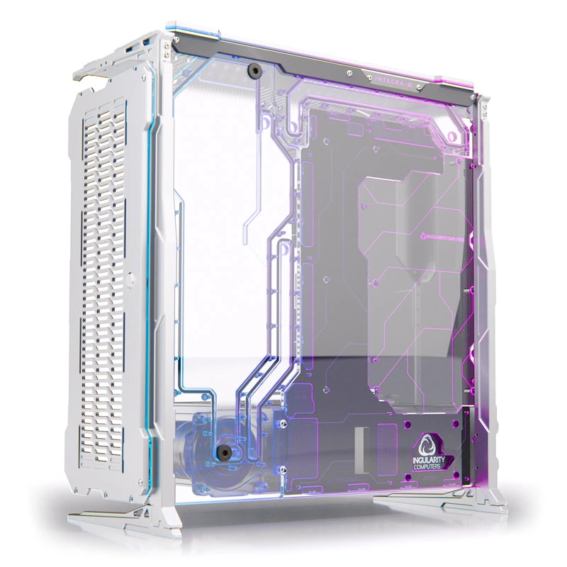 Datora korpuss Triton Spectre Integra-M Elite by Singularity Computers — sudraba