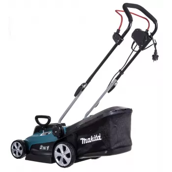Makita ELM3320 zāliena pļāvējs Staigājams zāliena pļāvējs melns, tirkīza AC