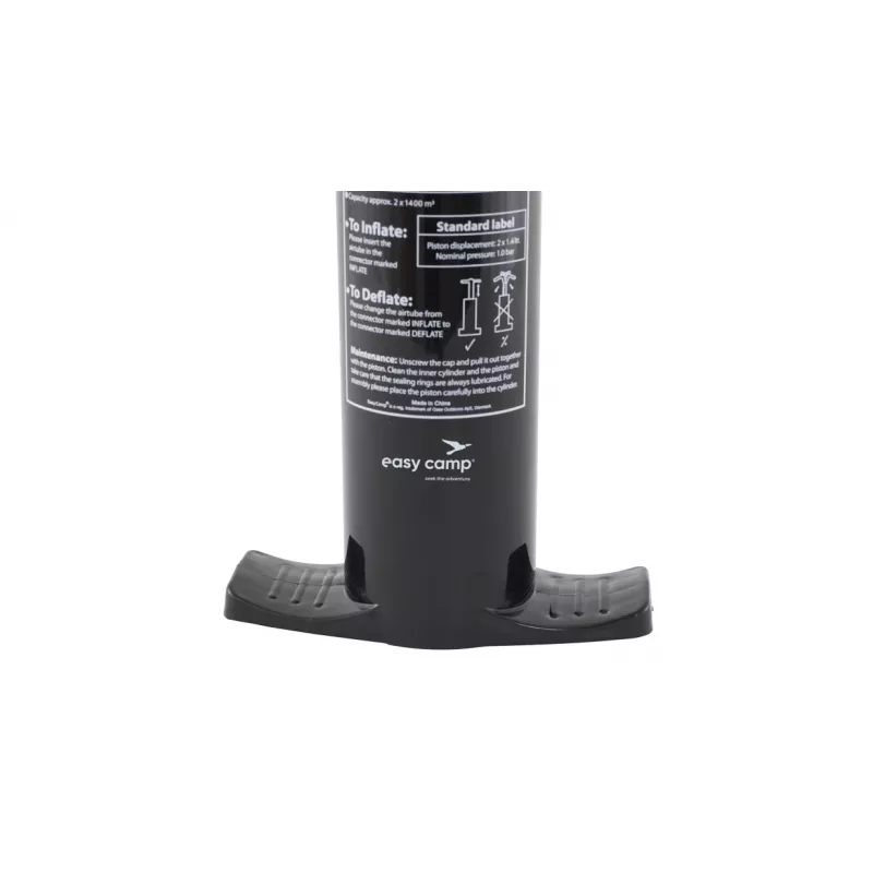 Gaisa sūknis Outwell manuālais gaisa sūknis Easy Camp Double Action 1,4 L (modelis 680280)