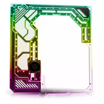Case side panel Singularity Spectre 4 Aevum Dual Loop Side Panel Acrylic Clear Melns