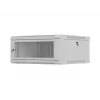 LANBERG pie sienas stiprināms 19 collu instalācijas skapis 4U 600x600 mm, pelēks
