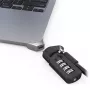 Compulocks Ledge adapteris MacBook Air 15 collu M2 M3 kombinācijas kabeļa slēdzenei sudraba krāsā