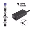 Qoltec 51774 Barošanas adapteris LG monitoram 25W | 1.3A | 19V | 6.5 * 4.4 + strāvas kabelis