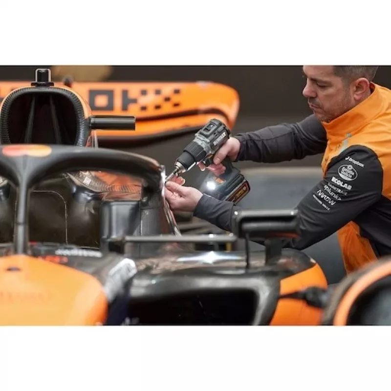 DeWalt MCLAREN DCD85MP2T urbis-atskrūvgriezis 18V melns, dzeltens