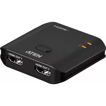 HDMI 2-portu 4K sadalītājs ATEN VS4812 — izplata vienu HDMI avotu uz diviem 4K displejiem