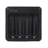 Bateriju lādētājs Gembird BC-USB-03 USB saderīgs AA AAA melns