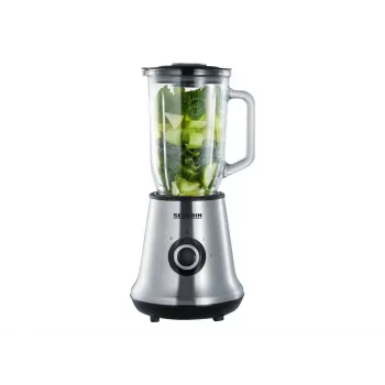 Severin SM 3734 galda blenderis melns - nerūsējošais tērauds 1l 500W Mikseris (SM 3734)