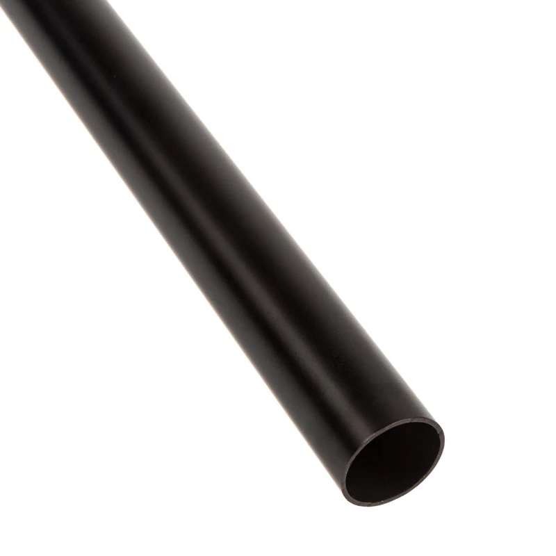 Cietā caurule 16 mm ĀD BitsPower Bez slīpējuma Misiņa caurule 500 mm — oglekļa apdare