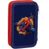 Penālis Kids Euroswan ar 2 rāvējslēdzējiem un aksesuāriem Spiderman sarkanzils